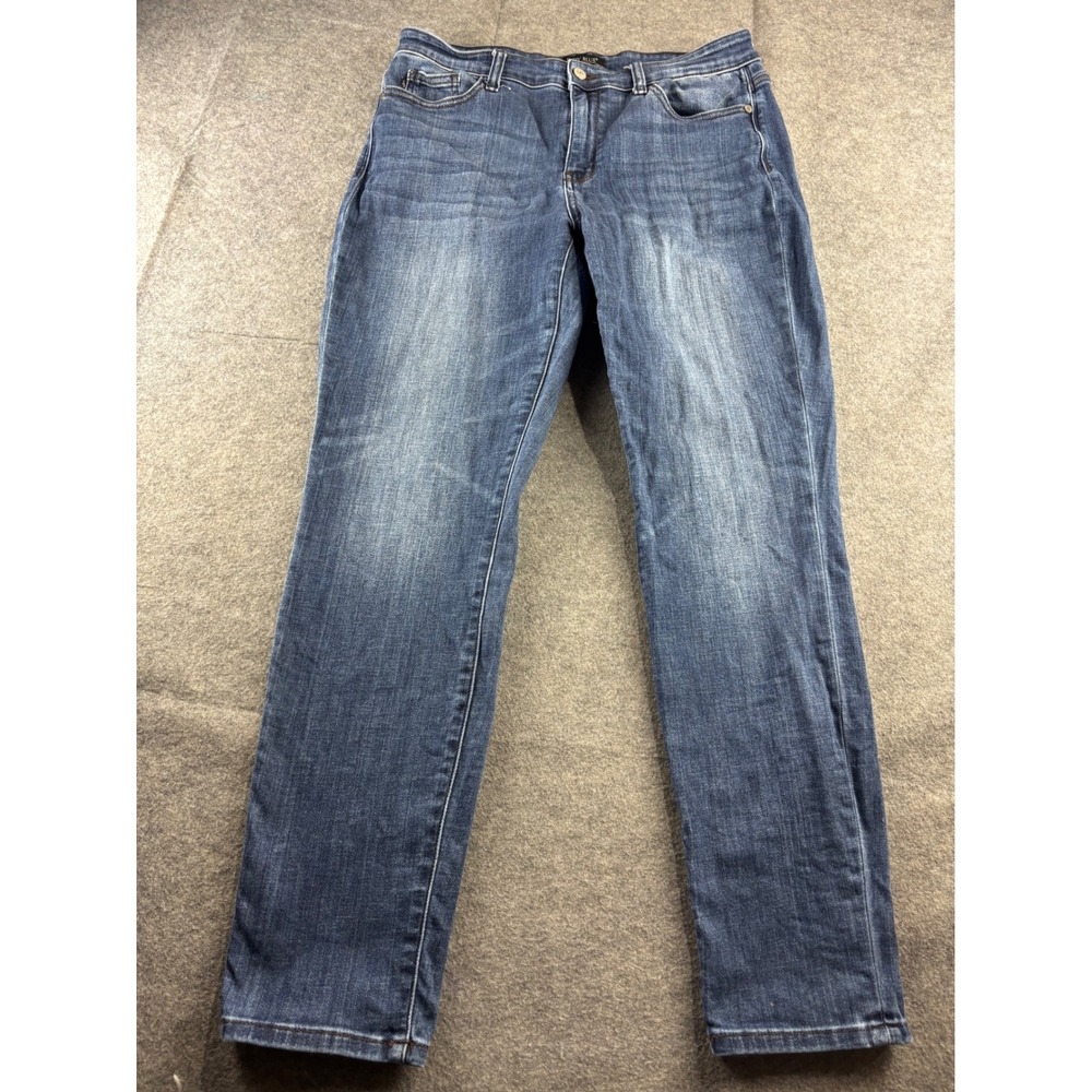 Judy‎ Blue Los Angeles Slim Fit Jeans Medium Wash Denim Womens 13/31 Minimalist